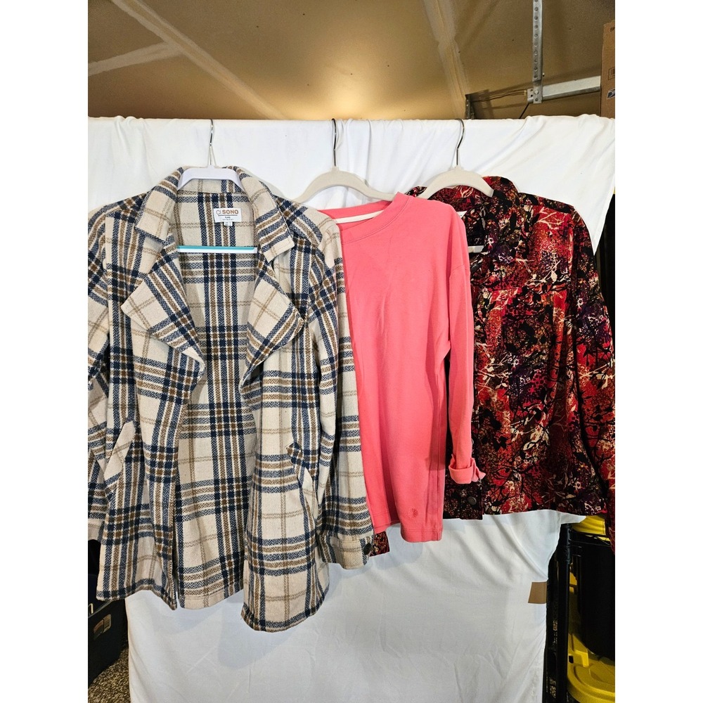 CI SONO Isaac Mizrahi Live Christopher & Banks Womens Clothing Lot L 3pc